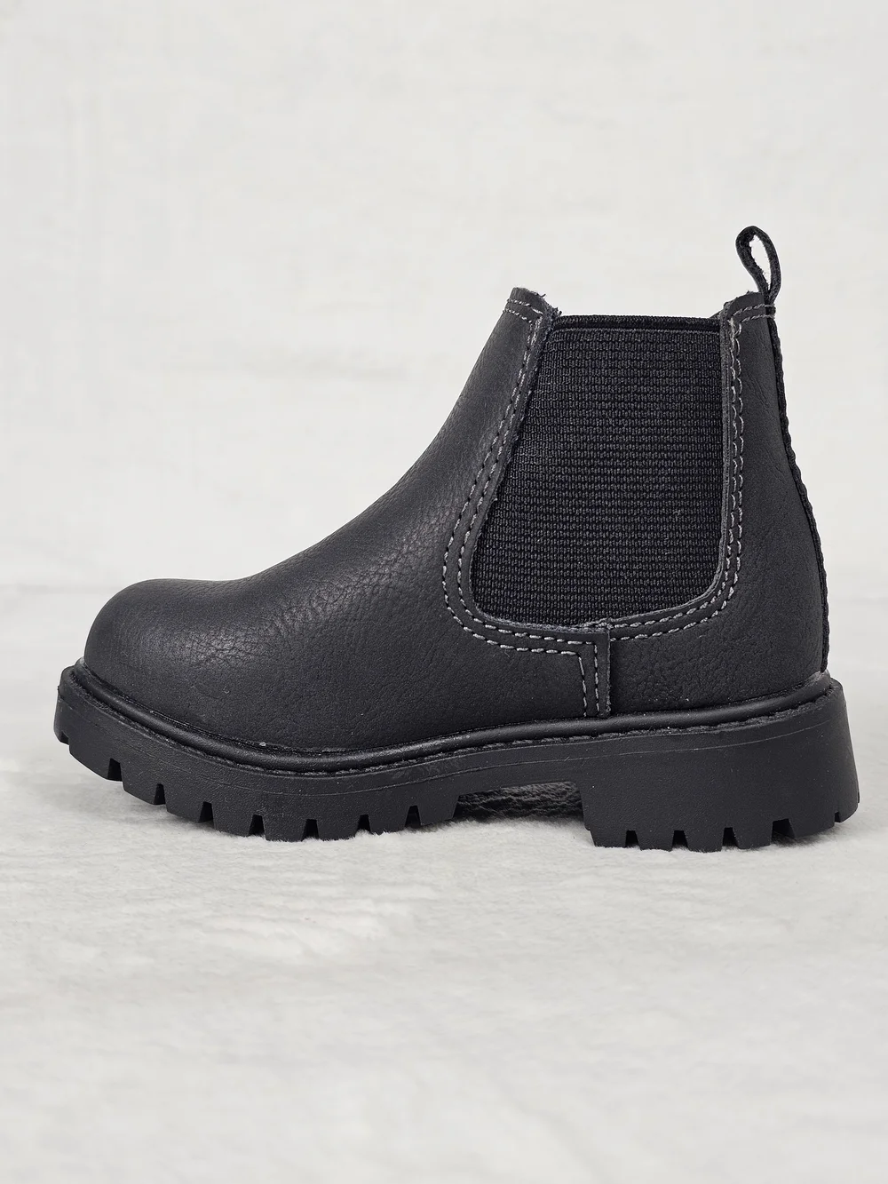 Levis Buckley WX Toddler Kids 5 Chelsea Boots Black Pull On Faux Leather NWOT